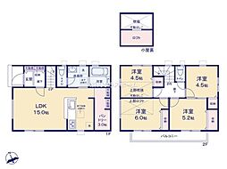 春日部市中央　1号棟/全2棟　新築戸建