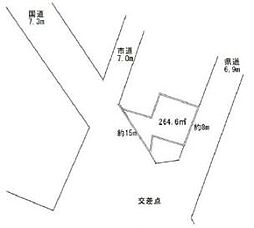 春日部市粕壁東　土地