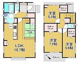 越谷市大字下間久里　中古戸建