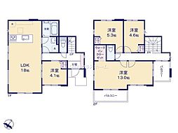 越谷市東越谷15期　2号棟/全2棟　新築戸建