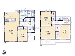 春日部市粕壁東 C号棟/全4棟 新築戸建