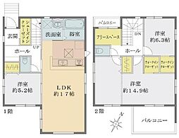 松伏町田中13期　2号棟/全2棟　新築戸建