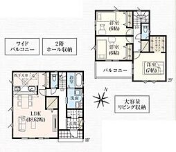 春日部市粕壁東10期 3号棟/全10棟 新築戸建