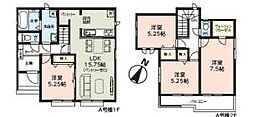 春日部市西金野井 A号棟/全2棟 新築戸建