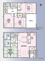 春日部市西金野井第50　3号棟/全3棟　新築戸建