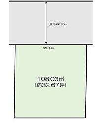 越谷市大字下間久里 土地