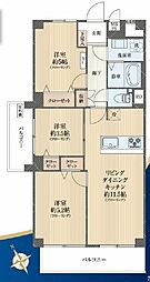 越谷スカイハイツＢ棟 3階