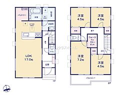 松伏町田中　1号棟/全2棟　新築戸建