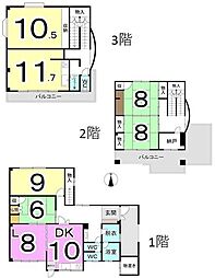 北四ツ居3丁目　中古戸建