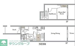 ベルメゾン中村橋ノース　ＮＥ