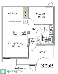 ベルメゾン中村橋ノース　ＮＥ