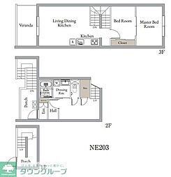 ベルメゾン中村橋ノース　ＮＥ