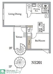 ベルメゾン中村橋ノース　ＮＥ