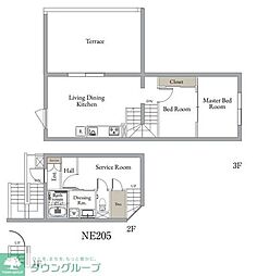 ベルメゾン中村橋ノース　ＮＥ