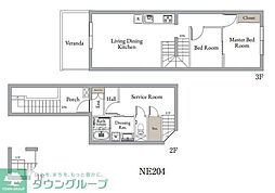 ベルメゾン中村橋ノース　ＮＥ