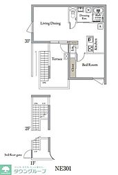 ベルメゾン中村橋ノース　ＮＥ