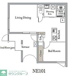 ベルメゾン中村橋ノース　ＮＥ