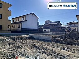 港区春田野2丁目 全8区画 4号地 建築条件なし土地