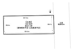 東住吉区鷹合4丁目　土地