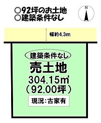 中野町1丁目　売土地