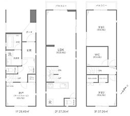 西新井本町3-6　リフォーム済築浅中古戸建