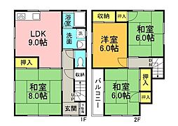 広島市安佐南区中筋2丁目の一戸建て