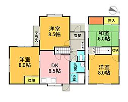 広島市東区戸坂大上４丁目の一戸建て