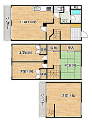 広島市東区牛田早稲田４丁目の一戸建て