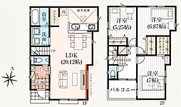 練馬区石神井台3丁目　新築戸建　全2棟 2号棟