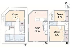 板橋区栄町　新築分譲 A号棟