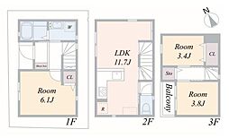 板橋区栄町　新築分譲 B号棟