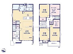 練馬区下石神井2丁目　新築戸建　全2棟 2号棟