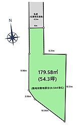 練馬区石神井台2丁目　土地