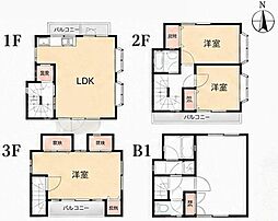 新宿区中落合2丁目　中古戸建