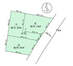 板橋区赤塚新町1丁目　売地 3号地