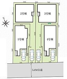 杉並区上荻3丁目　新築戸建　全4棟 1号棟