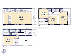 板橋区富士見町　新築戸建　全3棟 3号棟