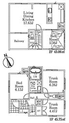 高井戸西　新築戸建 6号棟