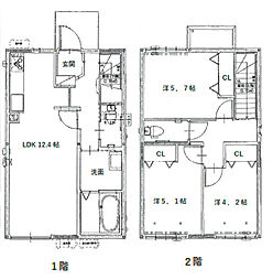西小川戸建借家