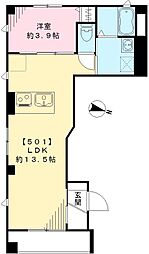 グランコート大塚 501号室