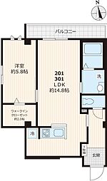 フォレスト　ベベ 201号室