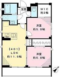 マール・エスペランサ 401号室