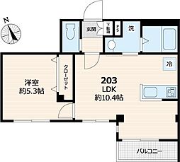 14 ONE FOUR MINAMI IKEBUKURO 203号室