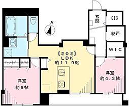 フェリーチェ 202号室