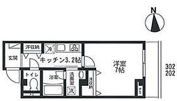 ビューノ東尾久 302号室