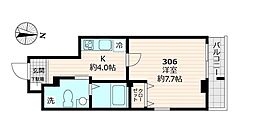 クロストーン町屋 306号室