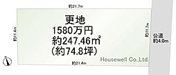 古河市横山町一丁目〜更地・市街化・商業地域〜