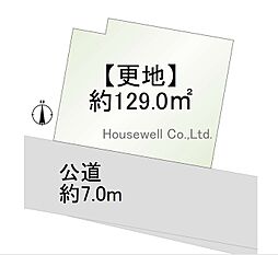 春日部市赤沼　土地