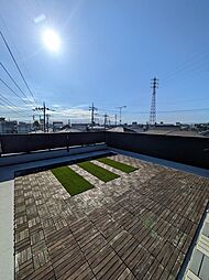 桶川市坂田、築浅注文住宅、スカイバルコニー、オール電化