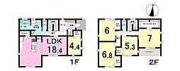 一宮市木曽川町黒田II　C棟　新築戸建